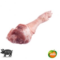 The whole pig's foot weighs 1 kilogram