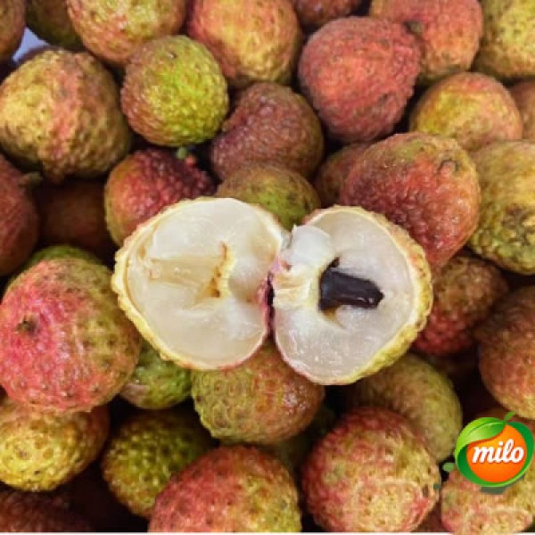 A box of 5kg of glutinous rice lychees