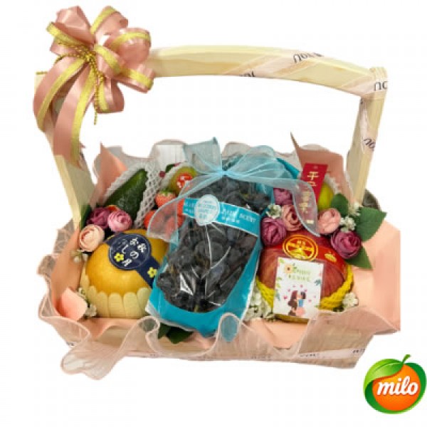 A basket of fruits