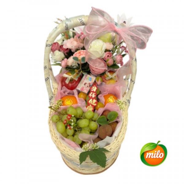 A basket of fruits