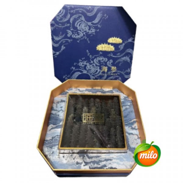 Selected gift box: 1 box of 500g A5 dried sea cucumbers