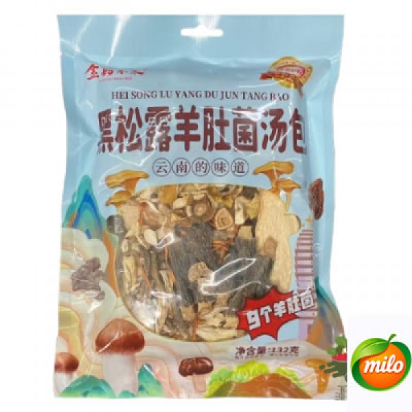 Black truffle and Morel mushroom soup packet 132g