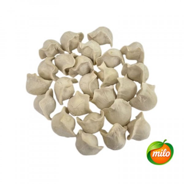One pack of leek and shrimp dumplings