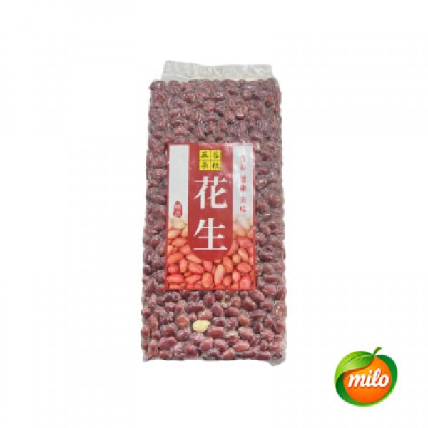 Selected red-skinned peanuts 800g