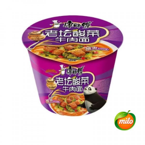 Master Kong Pickled Cabbage Beef Noodles