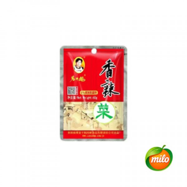 1 pack of Lao Gan Ma Spicy Vegetables, 60g