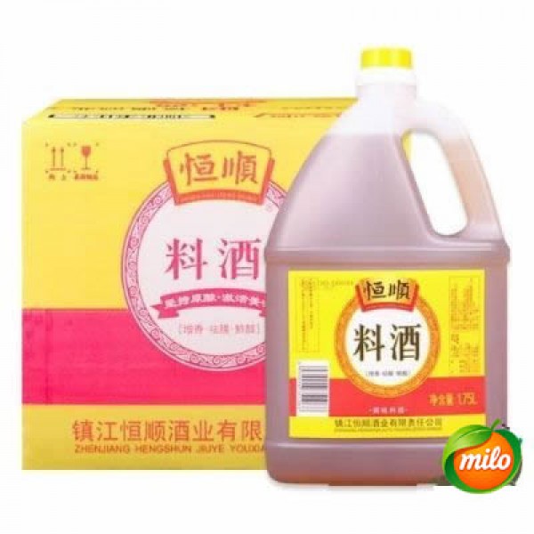 A case of Hengshun cooking wine