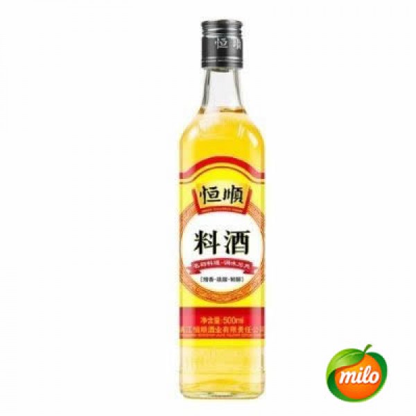 One case of Hengshun cooking wine contains 12 bottles