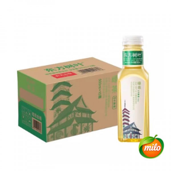 15 bottles of Oriental Leaf 0-Calorie Green Tea, 1 case