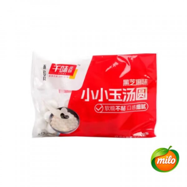 Qianwei Black Sesame Ningbo-style Tangyuan 400g