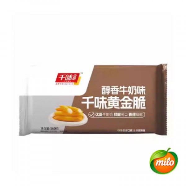 Qianwei Central Kitchen Golden Crisp (Rich Milk Flavor) 360g